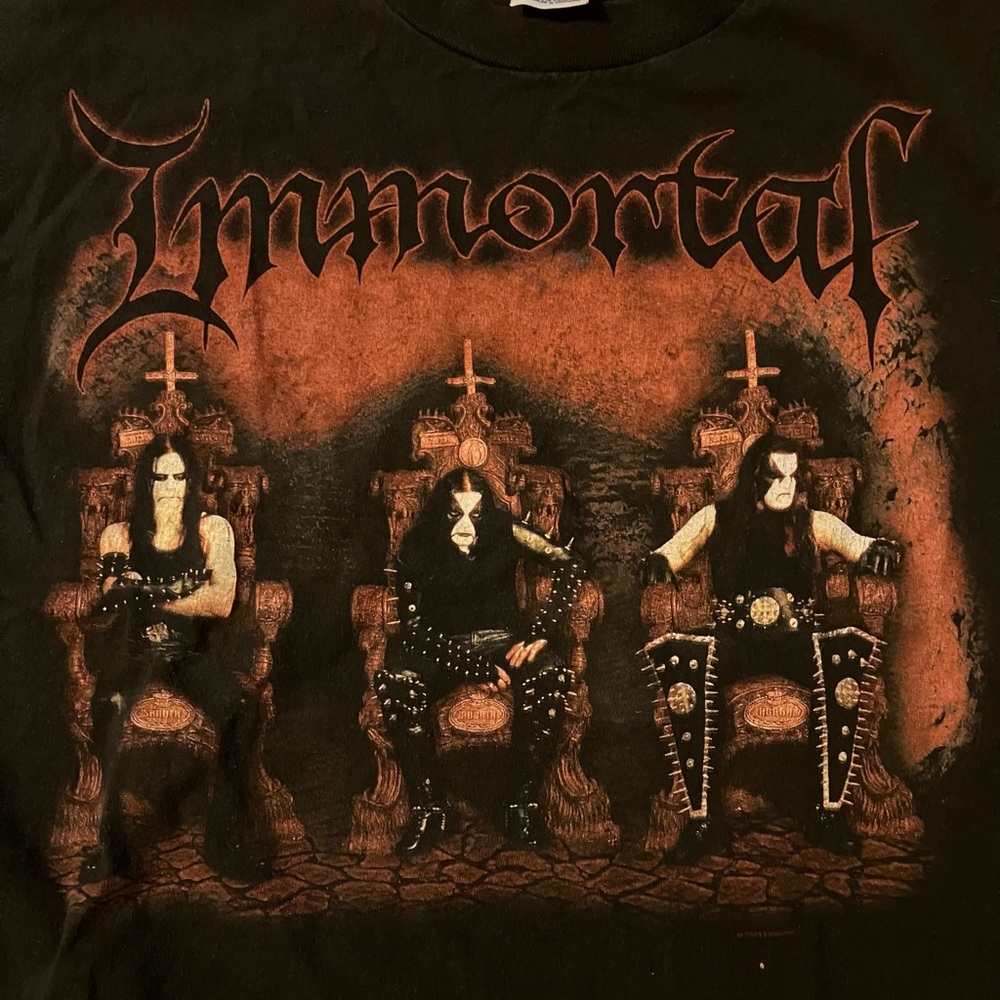 XL Immortal Demons of Metal 2003 band T-Shirt